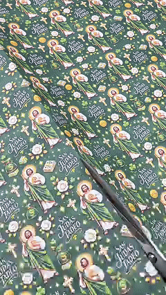 ✝️🎁San Judas Tadeo Christmas Wrapping Paper🎁Buy More Save More