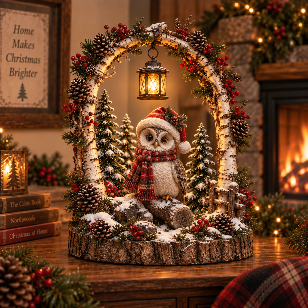 ⏰Limited Stock 50% OFF - 🐂🎄Christmas Woodland Glow™ – Lighted Winter Lantern Collection