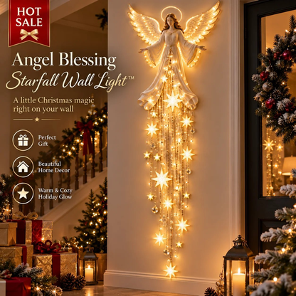 ✨ Light of Heaven™ Christmas Wall Light Collection | Bethlehem Star & Angel’s Grace