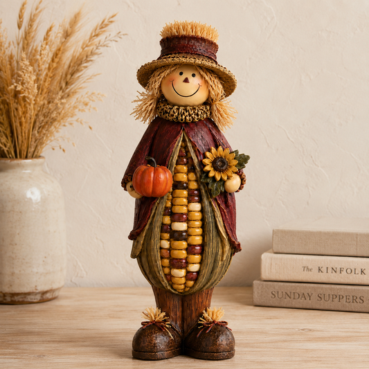 Vintage Harvest Cornfolk Figurines