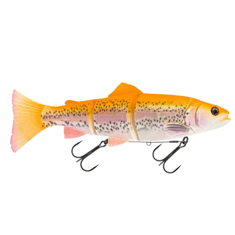 Golden Albino Trout giant realistic swimbait