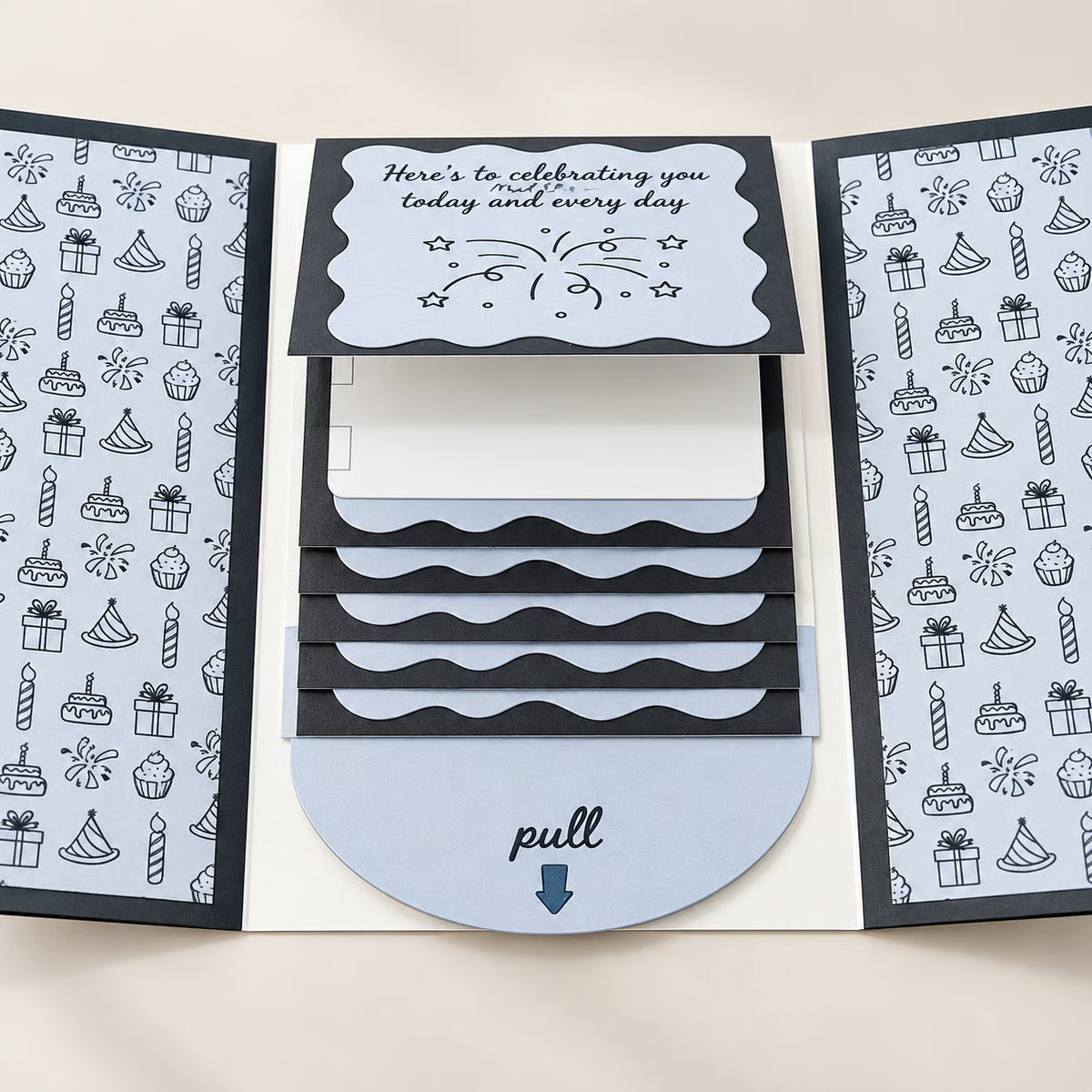 ⏰LAST DAY 49% OFF - 2026 New🎅🎁 Waterfall Christmas Gift Card Booklet 💳✨