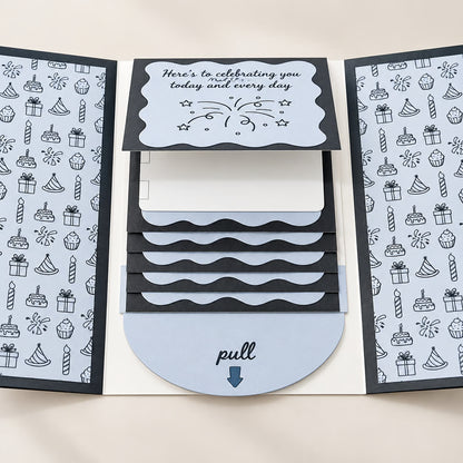 ⏰LAST DAY 49% OFF - 2026 New🎅🎁 Waterfall Christmas Gift Card Booklet 💳✨