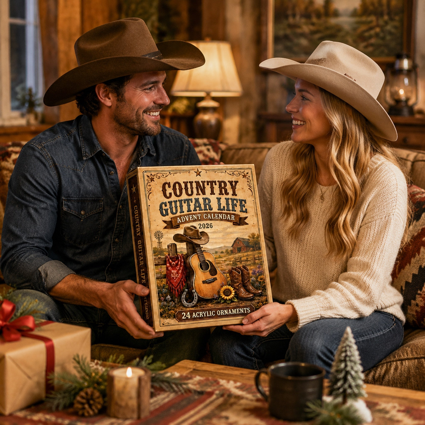 Country Music Advent Calendar 🎸 24 Days of Guitar & Western Christmas Magic