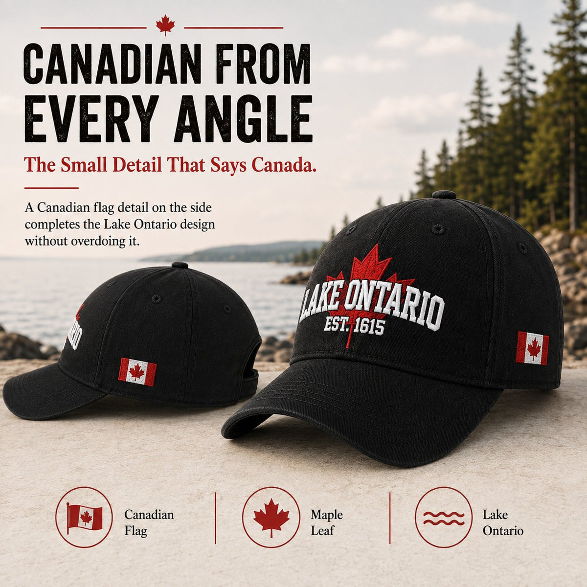 Lake Ontario cap outdoor lifestyle