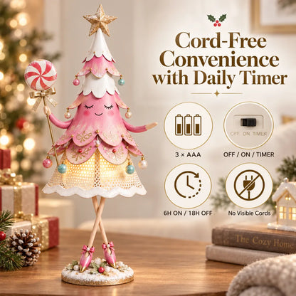 Sugarplum Tree Lady – Lighted Whimsical Christmas Décor