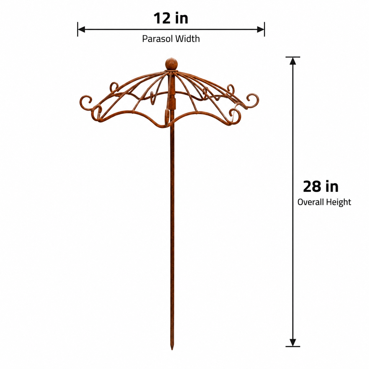 🌿 Vintage Umbrella Garden Trellis – Elegant Climbing Plant Support for Roses & Vines 🌹