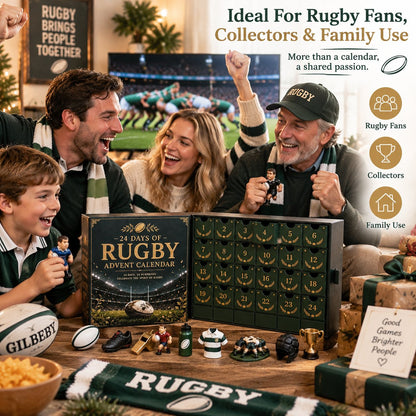 🎄🔥 Christmas Limited-Time 50% Off Sale- 🏉 Rugby Advent Calendar – 24 Unique Rugby
