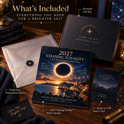2027 Chasing Totality™ Calendar-A Year Beneath Extraordinary Skies