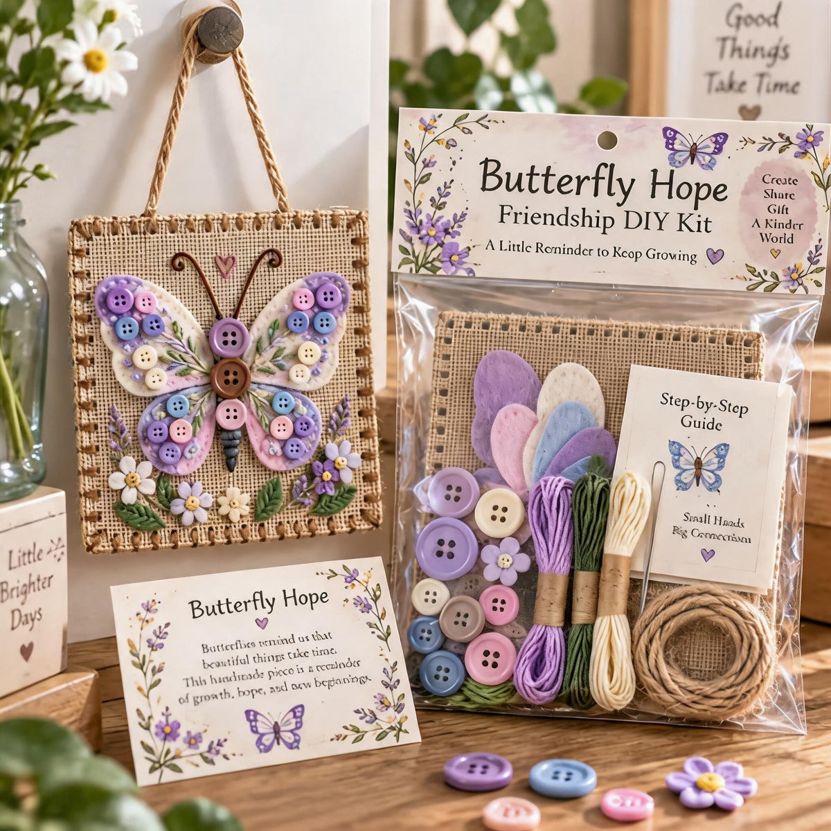 ✨Button Friendship DIY Kit | Make Your Own Friendship Jewellery Craft Set