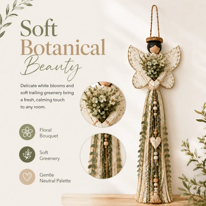 Grace In Bloom Angel Wall Hanging