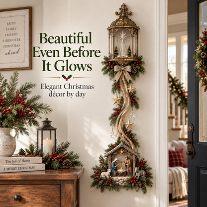 ✨ Bethlehem Guiding Light™ ✝️ Christmas Nativity Wall Decor