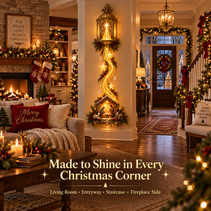 ✨ Bethlehem Guiding Light™ ✝️ Christmas Nativity Wall Decor