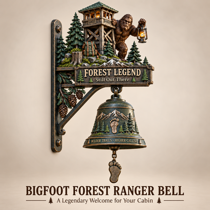 ⏰Limited Stock 50% OFF - 🌲🔔 Bigfoot Forest Ranger Doorbell