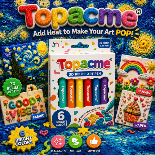 Save 50% by ordering today丨3D Relief Art Pen – Turn Flat Drawings Into Touchable 3D Art🪄