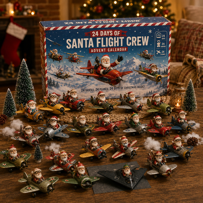 🎅✈️ Santa Flight Crew Advent Calendar