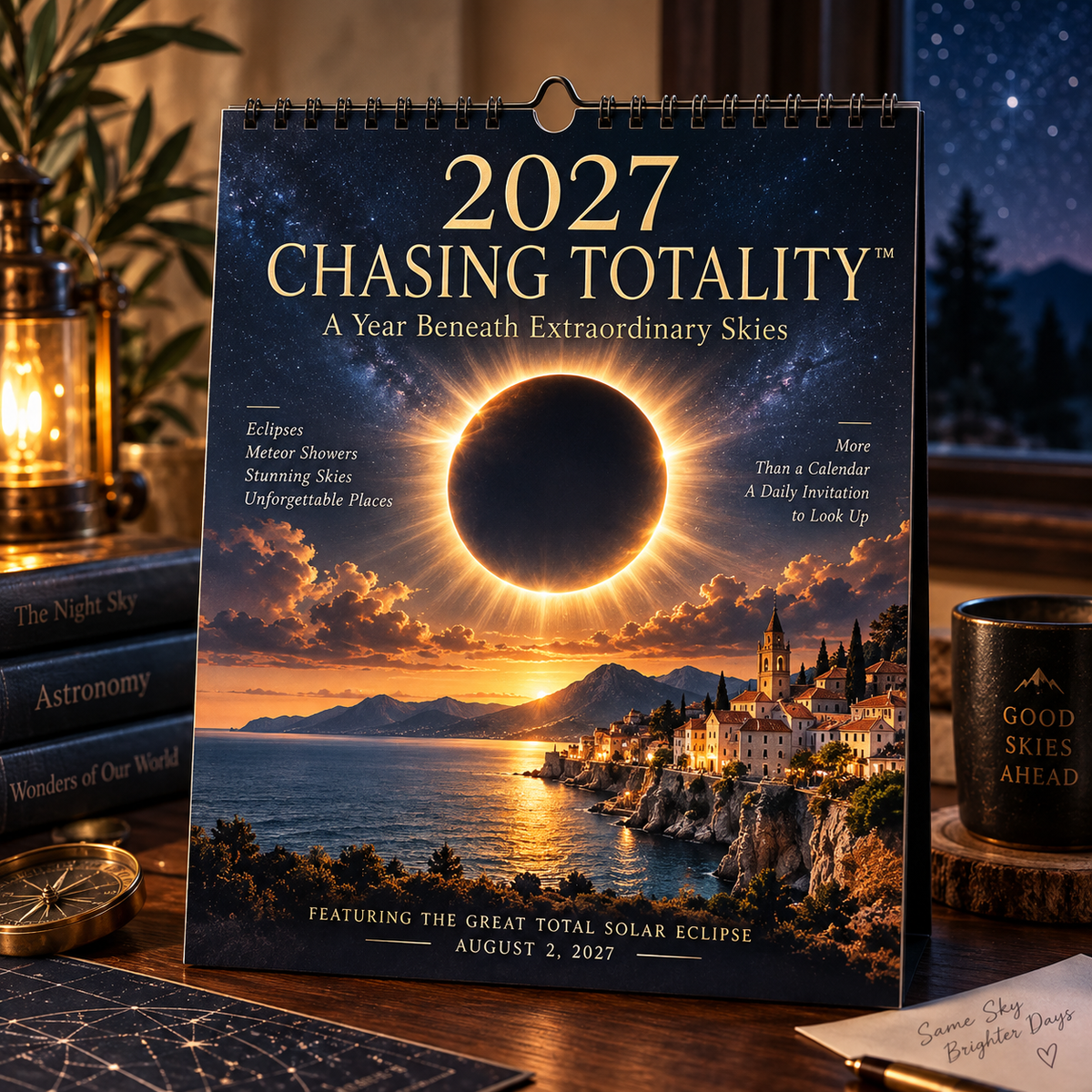 2027 Chasing Totality™ Calendar-A Year Beneath Extraordinary Skies
