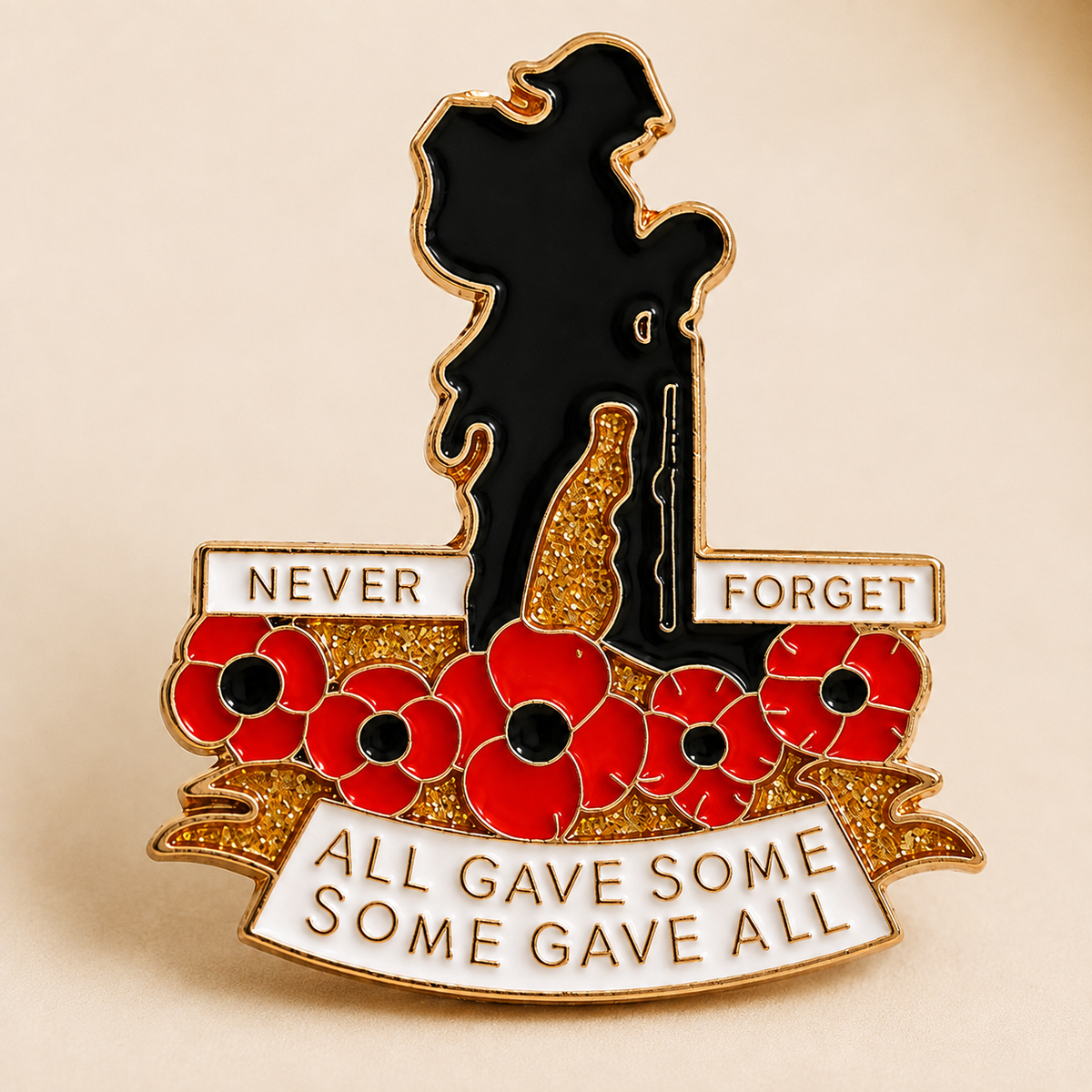 🔥Last Day 49% OFF- 🌺 Red Poppy 111th Anniversary Remembrance Brooch