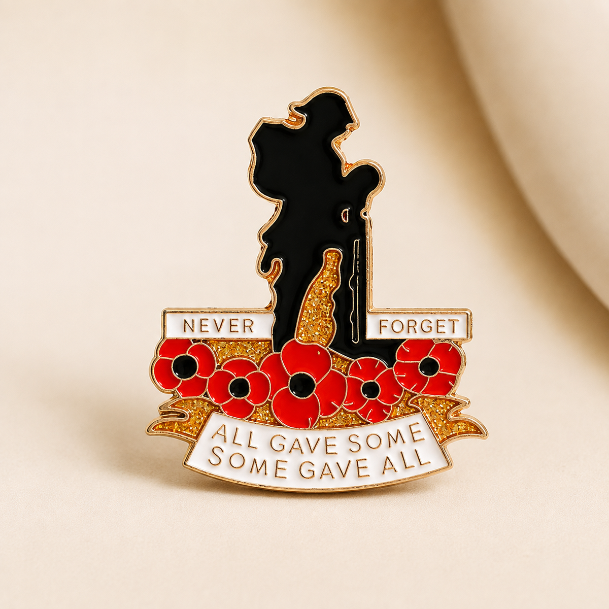 🔥Last Day 49% OFF- 🌺 Red Poppy 111th Anniversary Remembrance Brooch