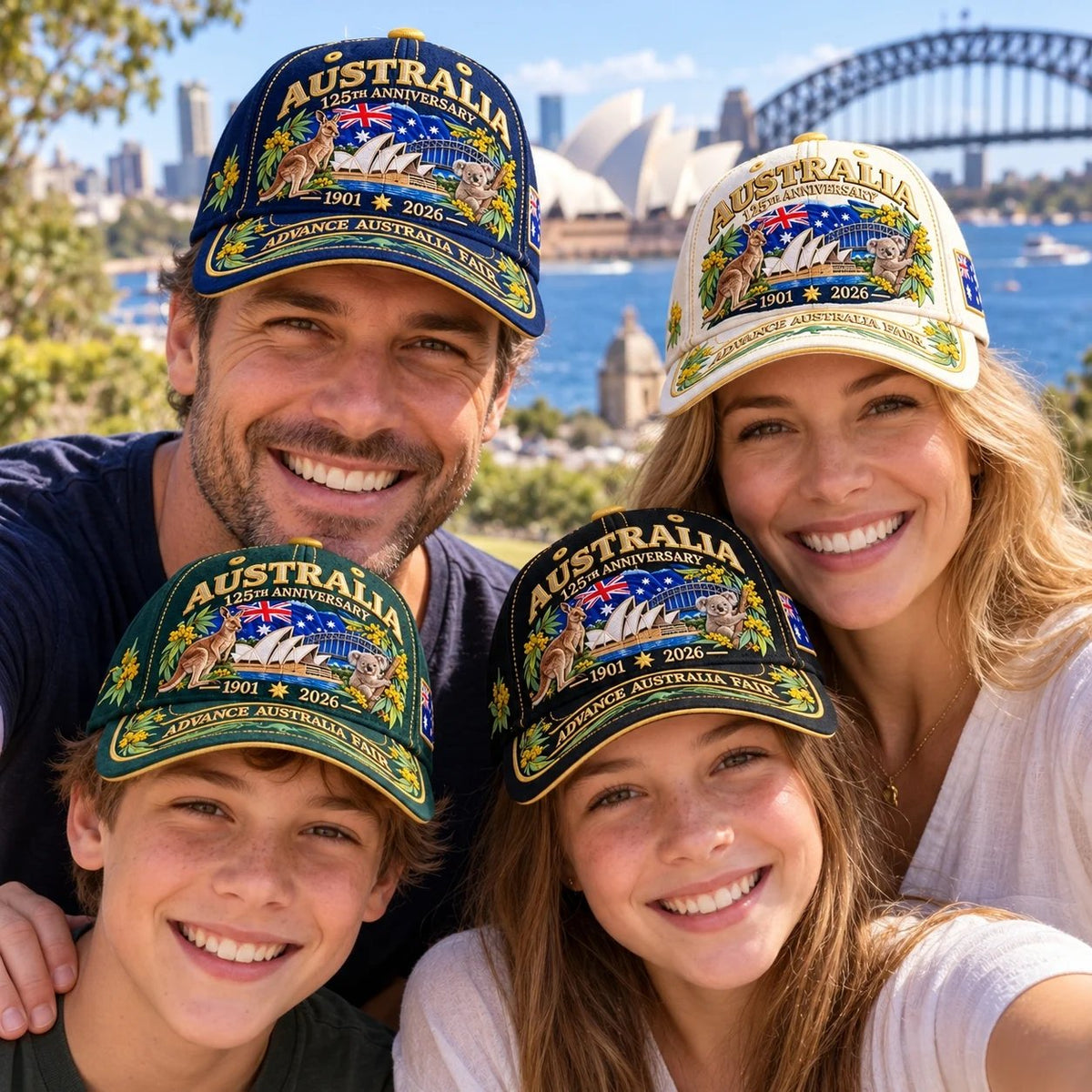 🦘Australia 125th Anniversary 1901–2026 Commemorative Cap