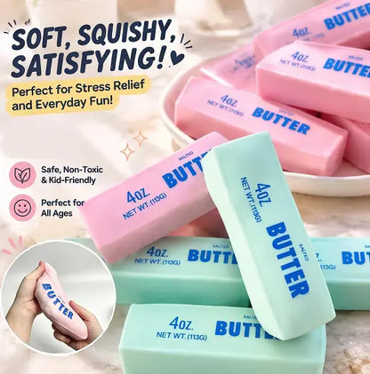 6-Piece Crunchy ASMR Food Squishy Set – Sensory Stress Relief Fidget Toys
