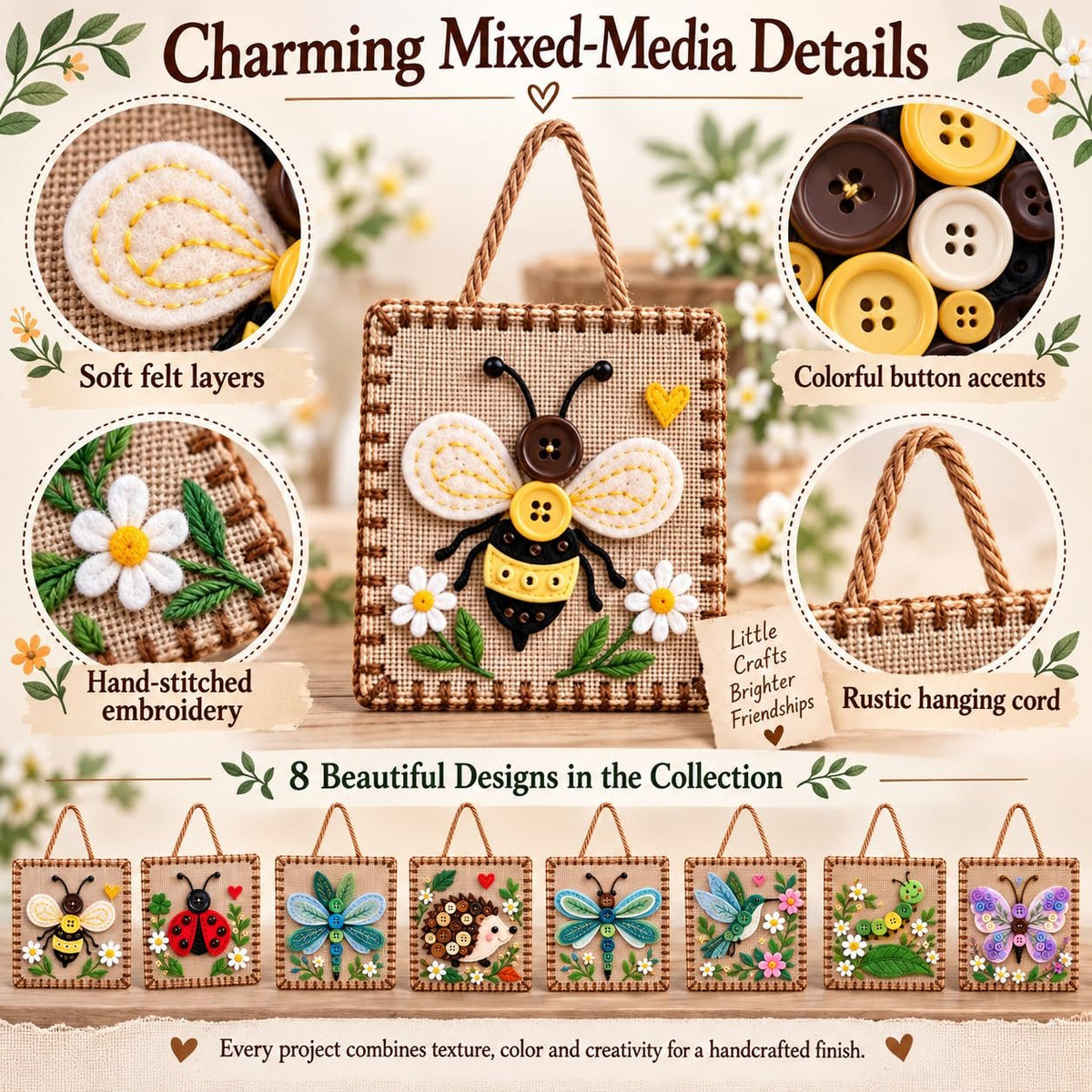 ✨Button Friendship DIY Kit | Make Your Own Friendship Jewellery Craft Set