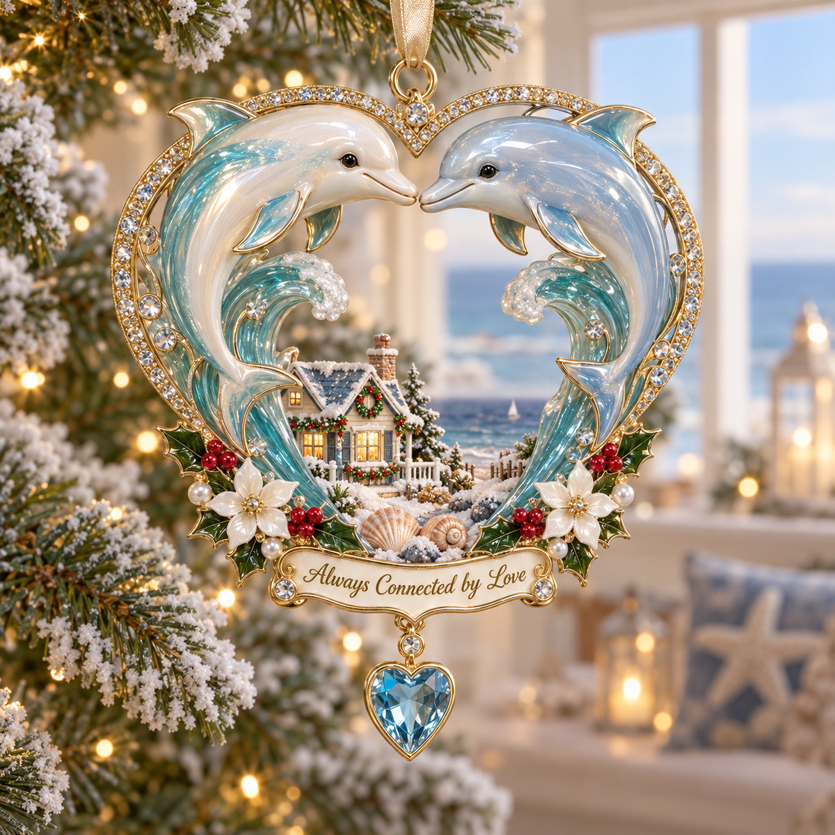 'Ocean Treasures' – Marine Life Christmas Commemorative Ornament