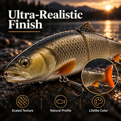 Leviathan Trout™ 16" Giant Predator Swimbait 🎣