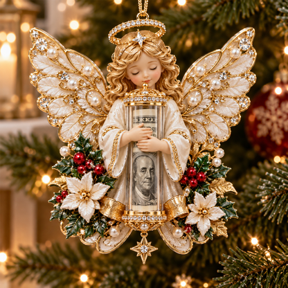 👼Christmas Angel Cash Holder Ornament