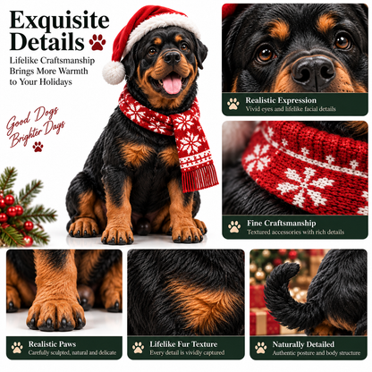 🎄 Rottweiler Christmas Countdown™ 24 Days of Loyal Little Rotties