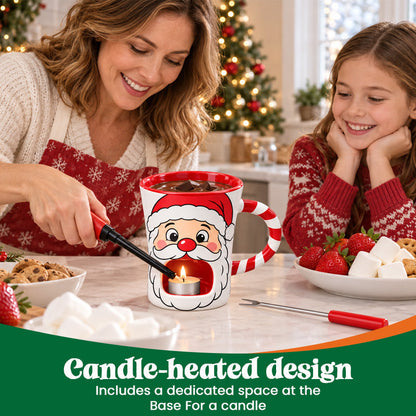🎅🍫 Santa’s Sweet Melt™ Christmas Chocolate Fondue Mug