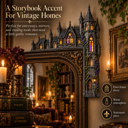 🏰Gothic Castle Door Topper