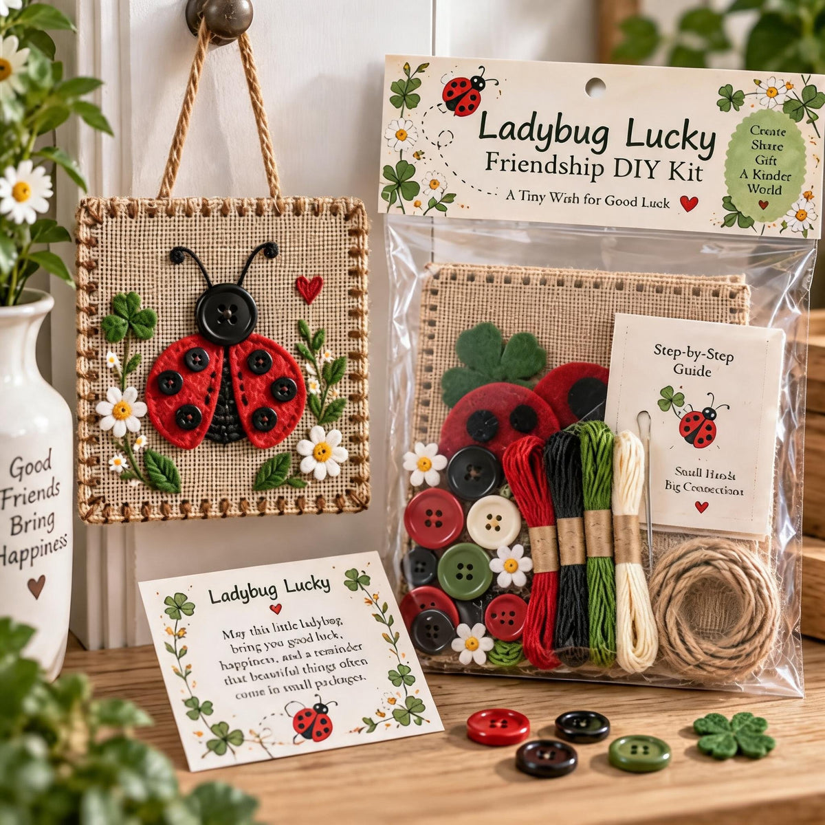✨Button Friendship DIY Kit | Make Your Own Friendship Jewellery Craft Set