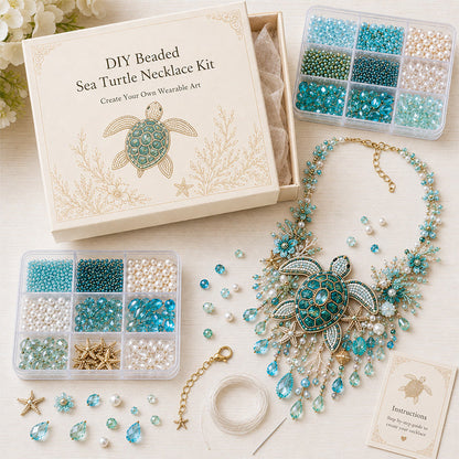 DIY Beaded Statement Necklace Kit ✨🧵