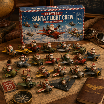 🎅✈️ Santa Flight Crew Advent Calendar