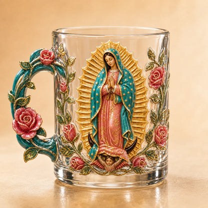 ⏳ Last Day 49% OFF – ✝️ 3D Christian Devotional Glass Mug Collection
