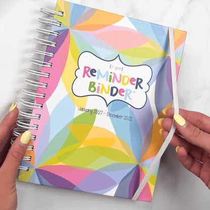 📅✨2027–2028 Reminder Binder® – 24-Month All-in-One Life Planner | January 2027 - December 2028