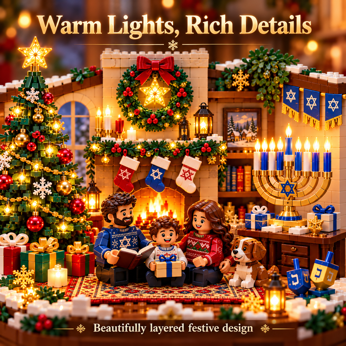 Warm light and rich details Holiday Lights Harmony
