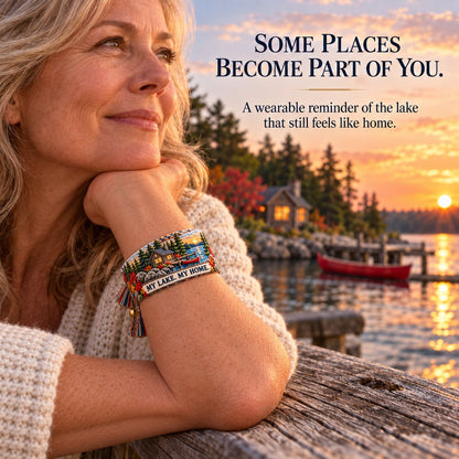 🌊 Lake Ontario Forever™ Embroidered Keepsake Bracelet 🍁