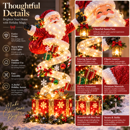 🎅✨ Santa’s Magical Gift Light 🎁🌟
