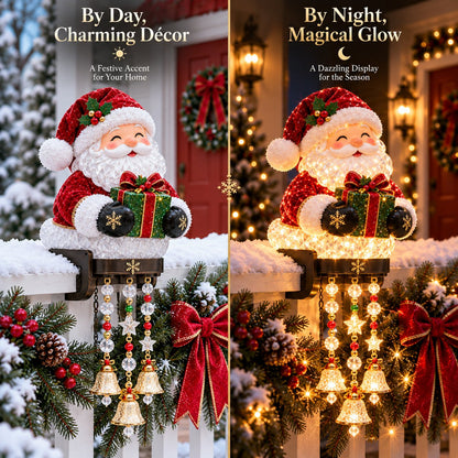 🎄 Weihnachtslichter fürs Verandageländer – 4 festliche Figuren-Designs