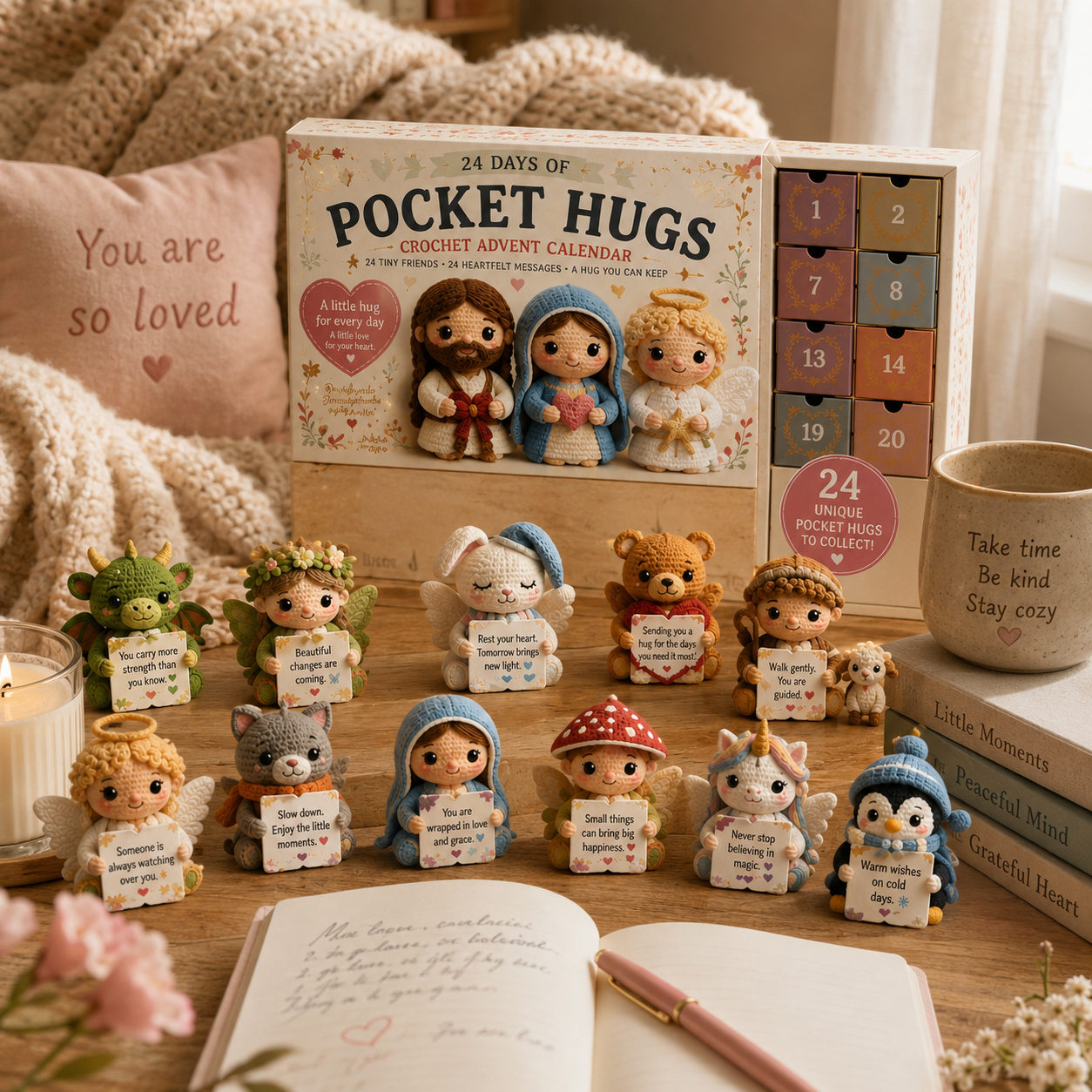 24 Days of Pocket Hugs™ ❤️