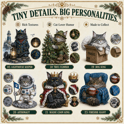 ⏰Limited Stock 50% OFF - 🎄🐱 2026 Maine Coon Advent Calendar – 24 Days of Maine Coon Majesty