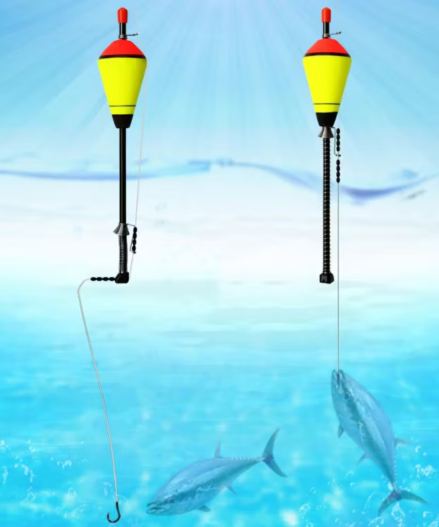 Fishing bobber trigger states