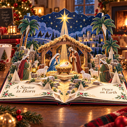 ⭐2026 USA Sale: Up to 50% OFF -3D Christmas Wonder Tales Pop-Up Book