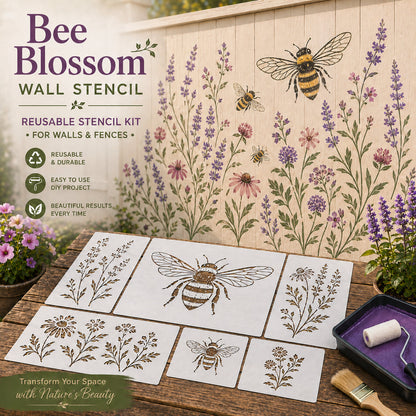 📦Limited Stock 49% OFF 🌿 Garden Wall Stencil™—Make your walls look lively and not monotonous🎁Give your child a vivid home🏠