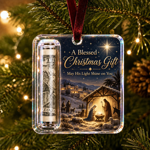 🎄💵 A Little Christmas Surprise™ Cash Gift Ornament Collection 🎁✨