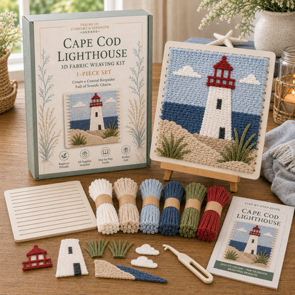 🗺️ American Destinations Fabric Weaving Kit