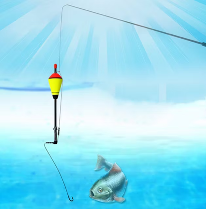 🎣⚡ HookSnap™ Automatic Fishing Bobber – Luminous Spring-Loaded Float