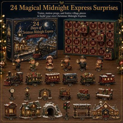 🎄 Christmas Village Friends – 24-Day Miniature Holiday Collection